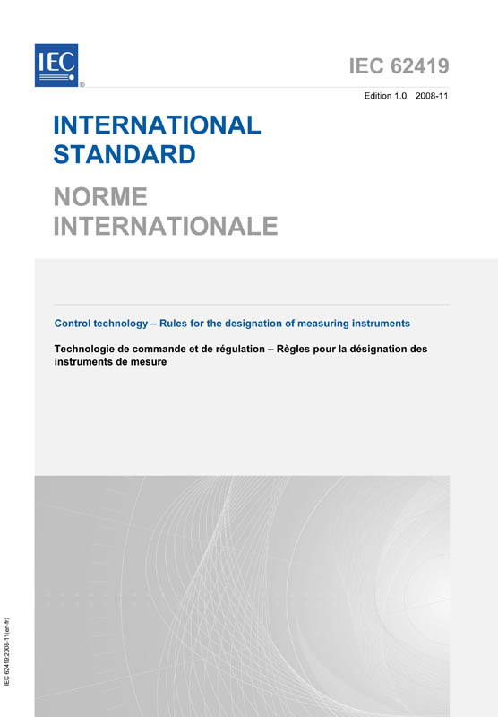 Cover IEC 62419:2008